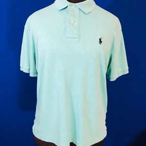 Aqua-Blue Ralph Lauren Polo!
